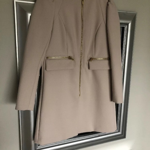 H&M Dusty Gold Accent Coat - Picture 3 of 6